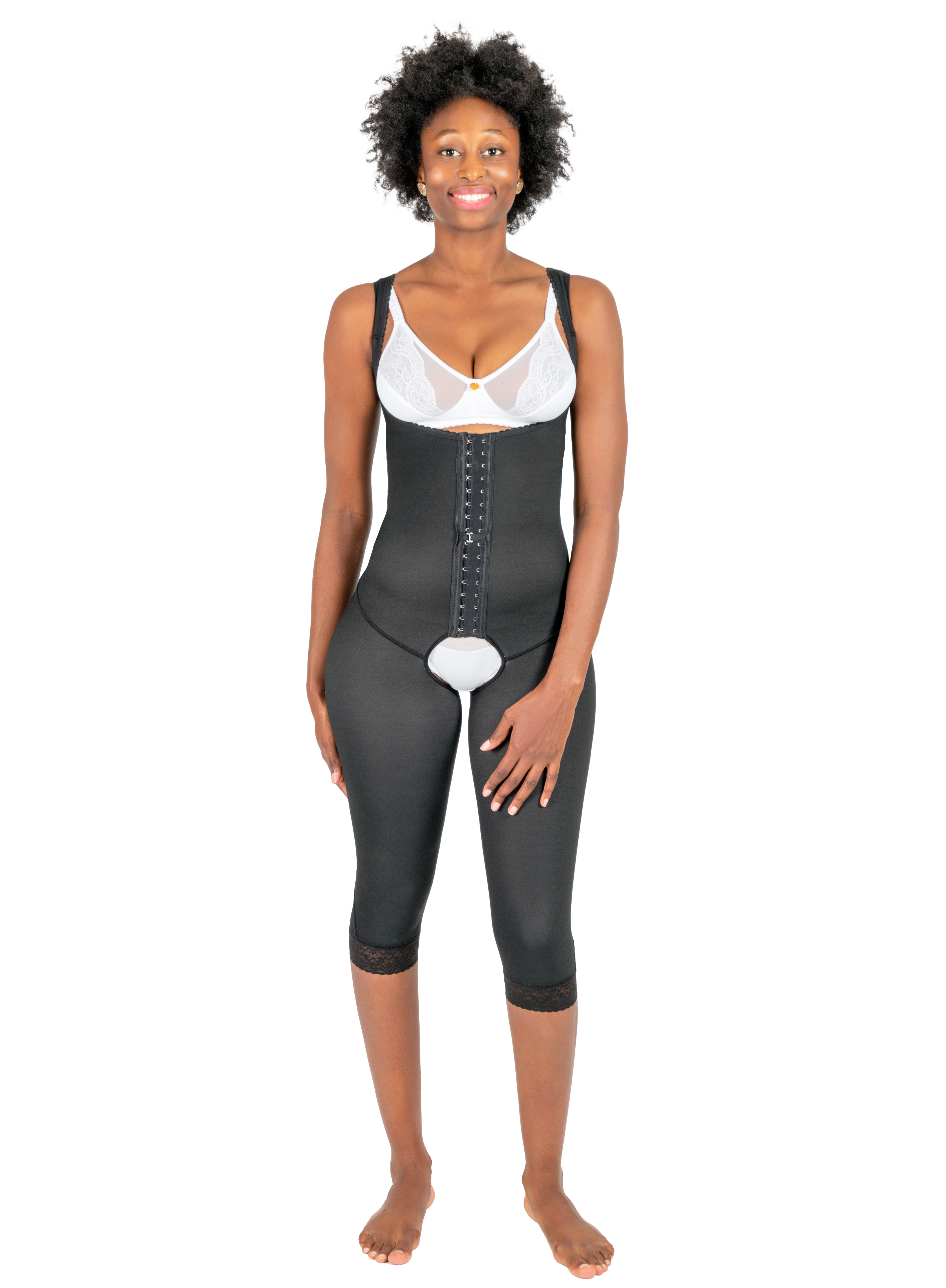 <strong>EC/035</strong> SHORT LIPO-PANTY Dos haut, coupé mollets